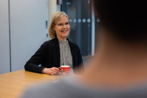 Projektipäällikkö Heidi Mäntylä.