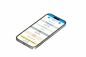 Avoinna24 ajanvarauksen mobiilinäkymä.