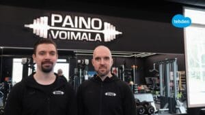 Painovoima-kuntosali käyttää Tehden-järjestelmää.