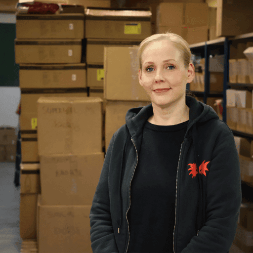Punanaamio käyttää Tehden-järjestelmää.