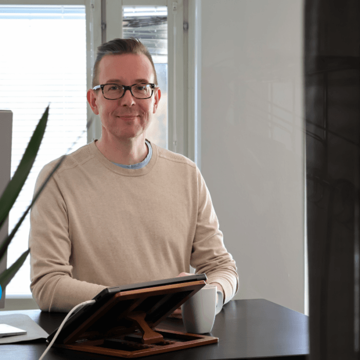 Tehdenin uusi henkilöstöpäällikkö Mika Kantonen.