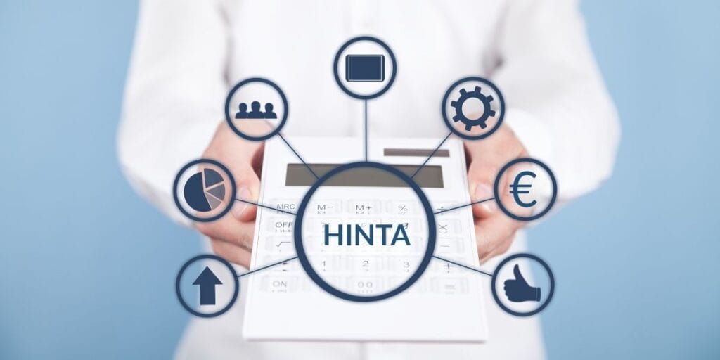 pk-yrityksen toiminnanohjausjärjestelmän hinta muodostuu eri osista.